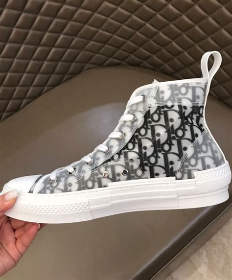 Dior hightop sneakers